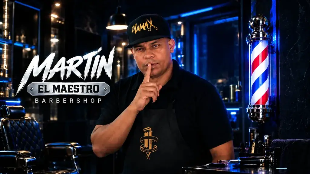 El Maestro Barbershop en Leganés, barbería de Martín El Maestro